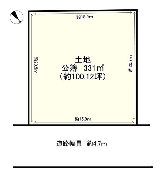 区画図：325000123301