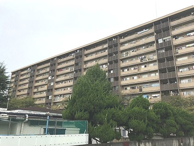 八戸ノ里グランド・マンションＢ棟(3LDK) 6階の外観