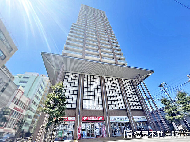 阪神「尼崎駅」まで徒歩2分！20階部分の南向きバルコニーにつき日当り・眺望良好！