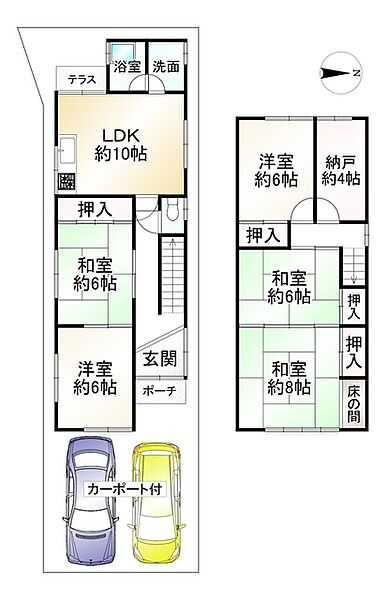 間取り：326000215582