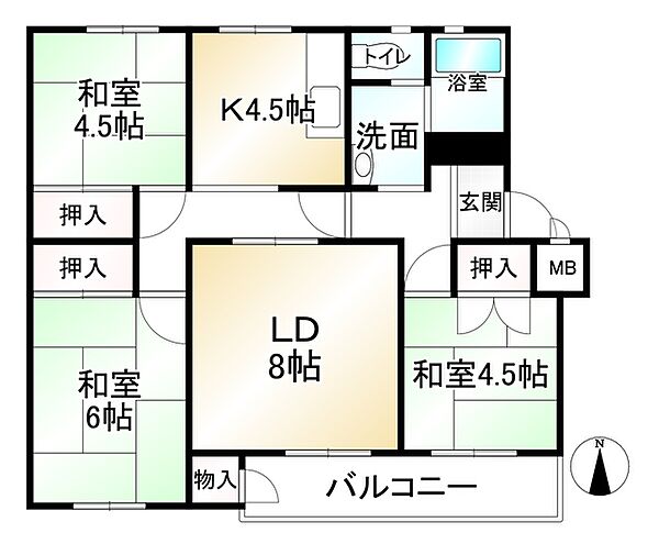 間取り：326000245647