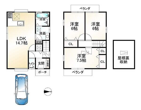 間取り：326000263159