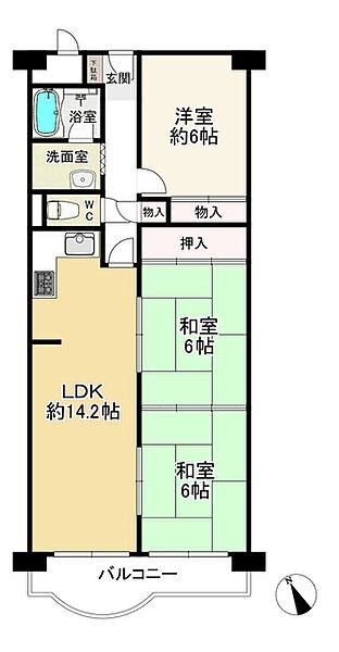 間取り：327001547454