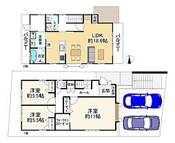 豊中市千里園3丁目　中古戸建
