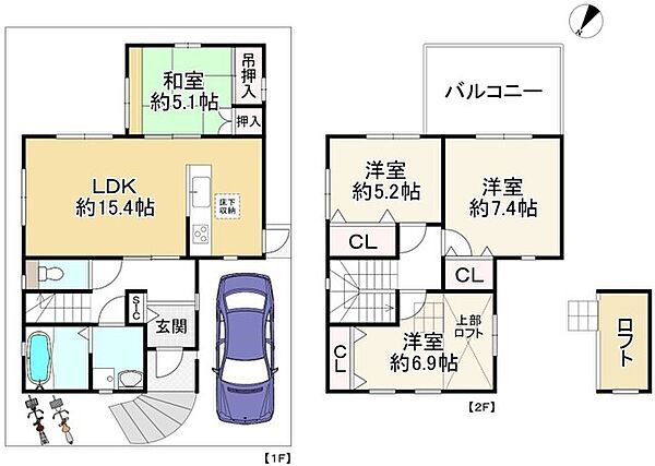 間取り：326000261589