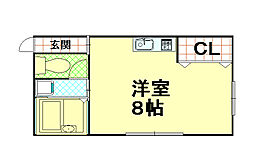 フジワラハイツ 2階/-