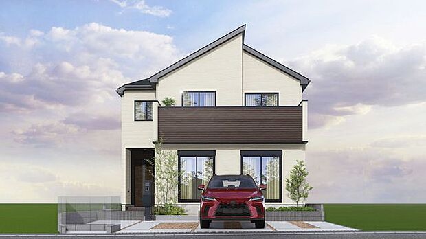 2号棟外観パース