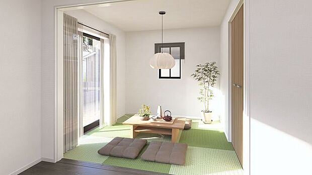 2号棟内装パース和室