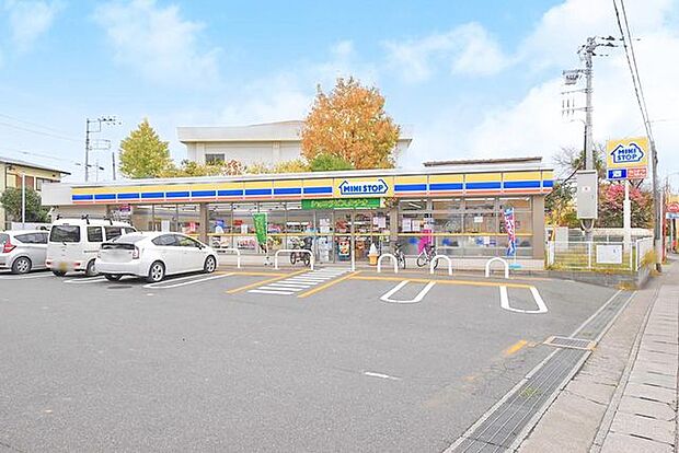 ミニストップ市川若宮店 徒歩6分。 460m