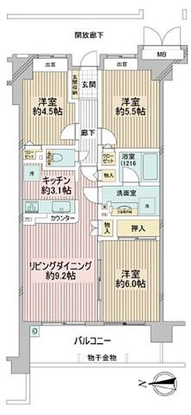 間取り：312001284292