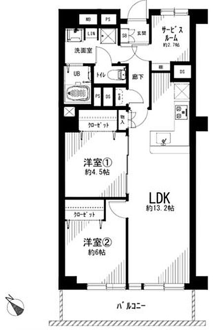【間取図】