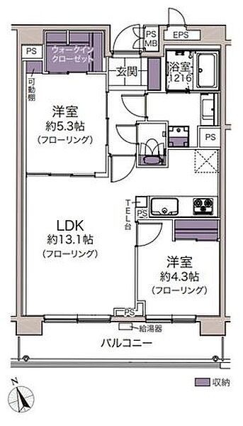 【間取図】