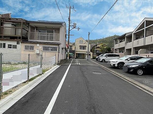 前面道路含む現地写真