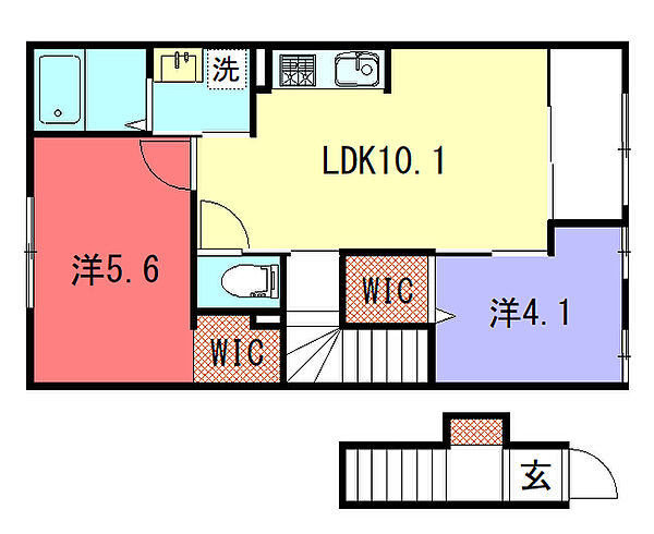 同じ建物の物件間取り写真 - ID:226067164530