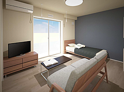 ノースガーデン 203 2階1Kのリビング/ダイニング