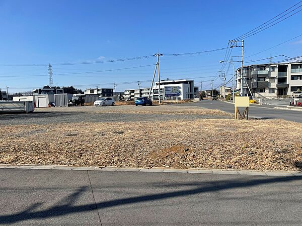 南東側から撮影綺麗な地型で建物もきれいに入りやすいと感じる地形です。