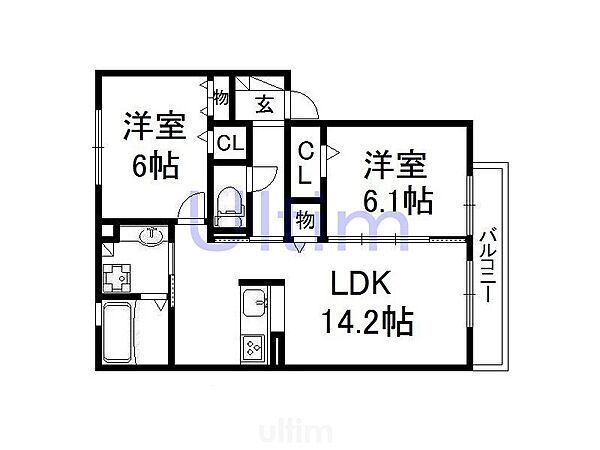 同じ建物の物件間取り写真 - ID:226064965665