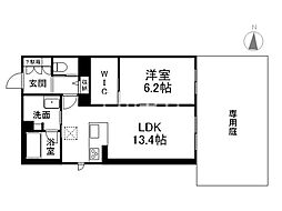 レフィシア城南宮道東 1階