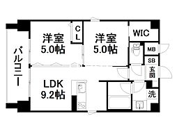 ロイヤルステイツ御所南 6階/-