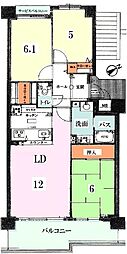 間取図画像 3LDK
