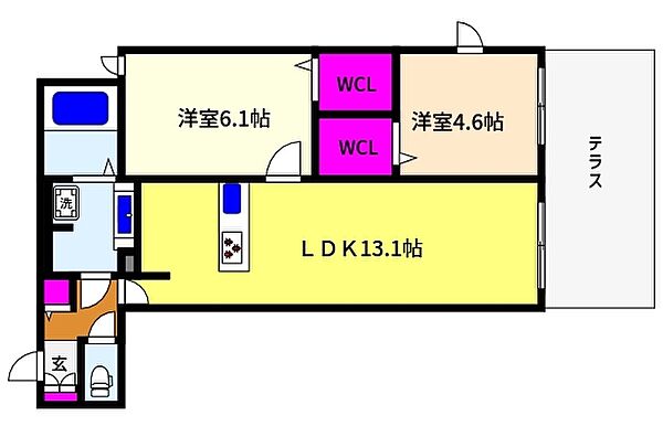 画像2:間取