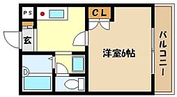 間取図画像 1K