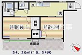 豊島区南大塚１丁目 2階建 築43年のイメージ