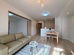 ジェイシティ中新町 2SLDKのリビング/ダイニング