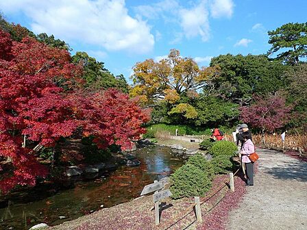 特別名勝栗林公園:徒歩8分(590m)