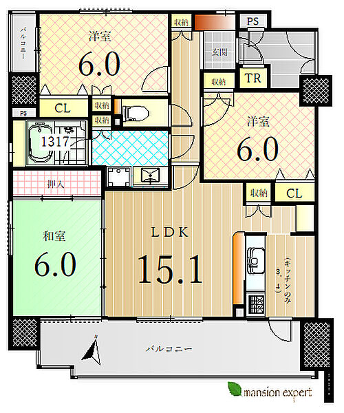 間取り：337000037365