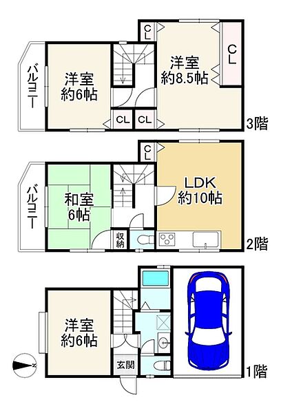 間取り：328000687565