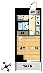 西武新宿線 西武柳沢駅 徒歩22分の賃貸マンション 3階1Kの間取り