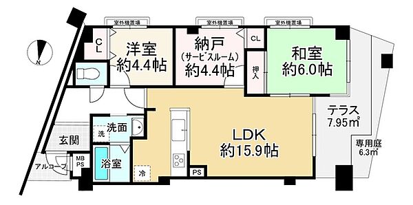 間取り：329000141312