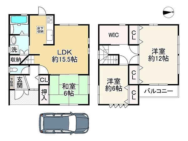 間取り：327001507476