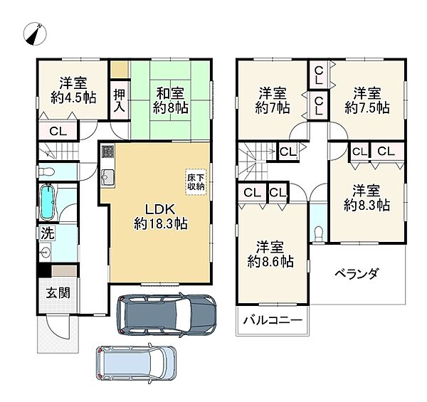 間取り：327001639636