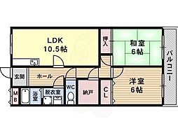 グリーンコート川西 4階