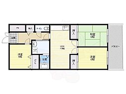 スミイチビル 3DKの間取図画像