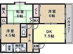 ヴィーブル七々色 2階