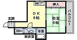 間取図画像 1DK
