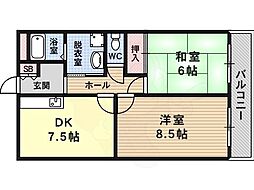 アドバンテージ三宅2 1階