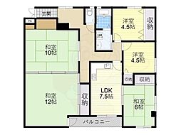 間取図画像 5LDK
