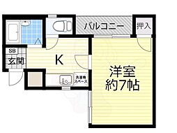 高見ノ里駅 3.6万円