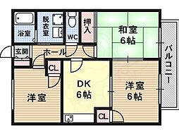 サンハイツ錦織 1階