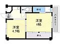 ビレッジハウス法善寺3号棟2階4.3万円