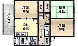 クレスト羽曳野2B棟 1階