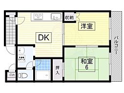 間取図画像 2DK