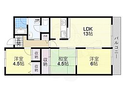 メゾンドール富田林 7階