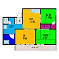 サンハイム陵西3階6.7万円
