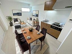 セレニティ法善寺 3階1LDKのリビング/ダイニング