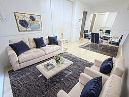 ウォーム八尾木 2階1LDKのリビング/ダイニング